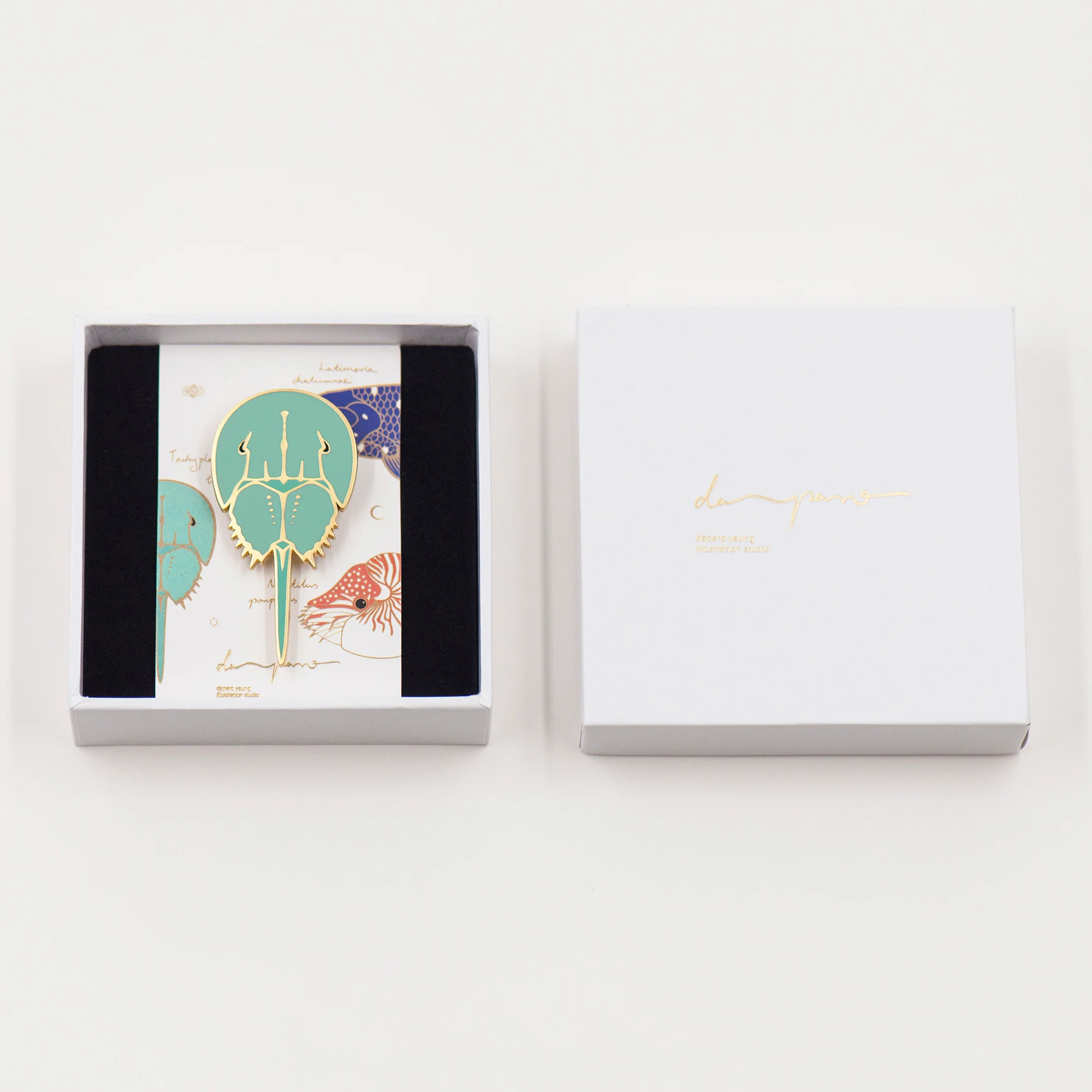 daparo Enamel Pins "Chinese Horseshoe Crab" - Image 3