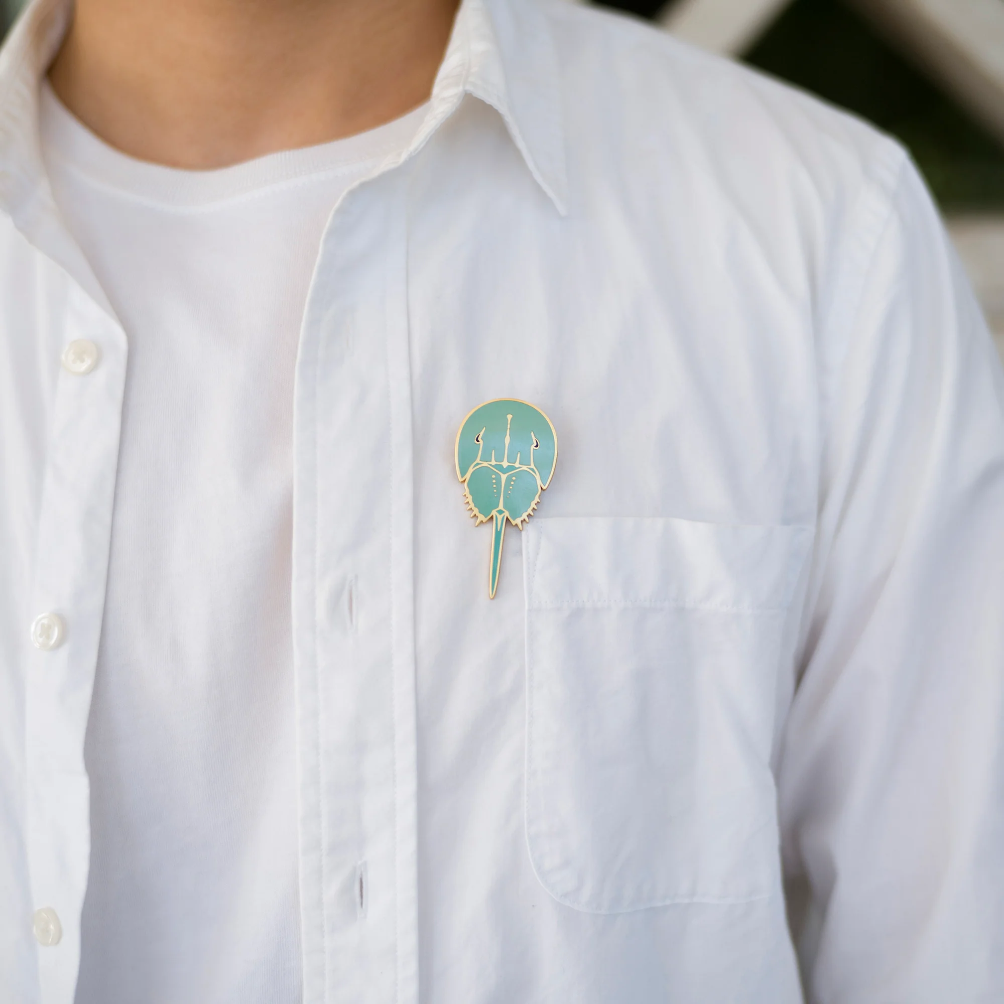 daparo Enamel Pins "Chinese Horseshoe Crab" - Image 4