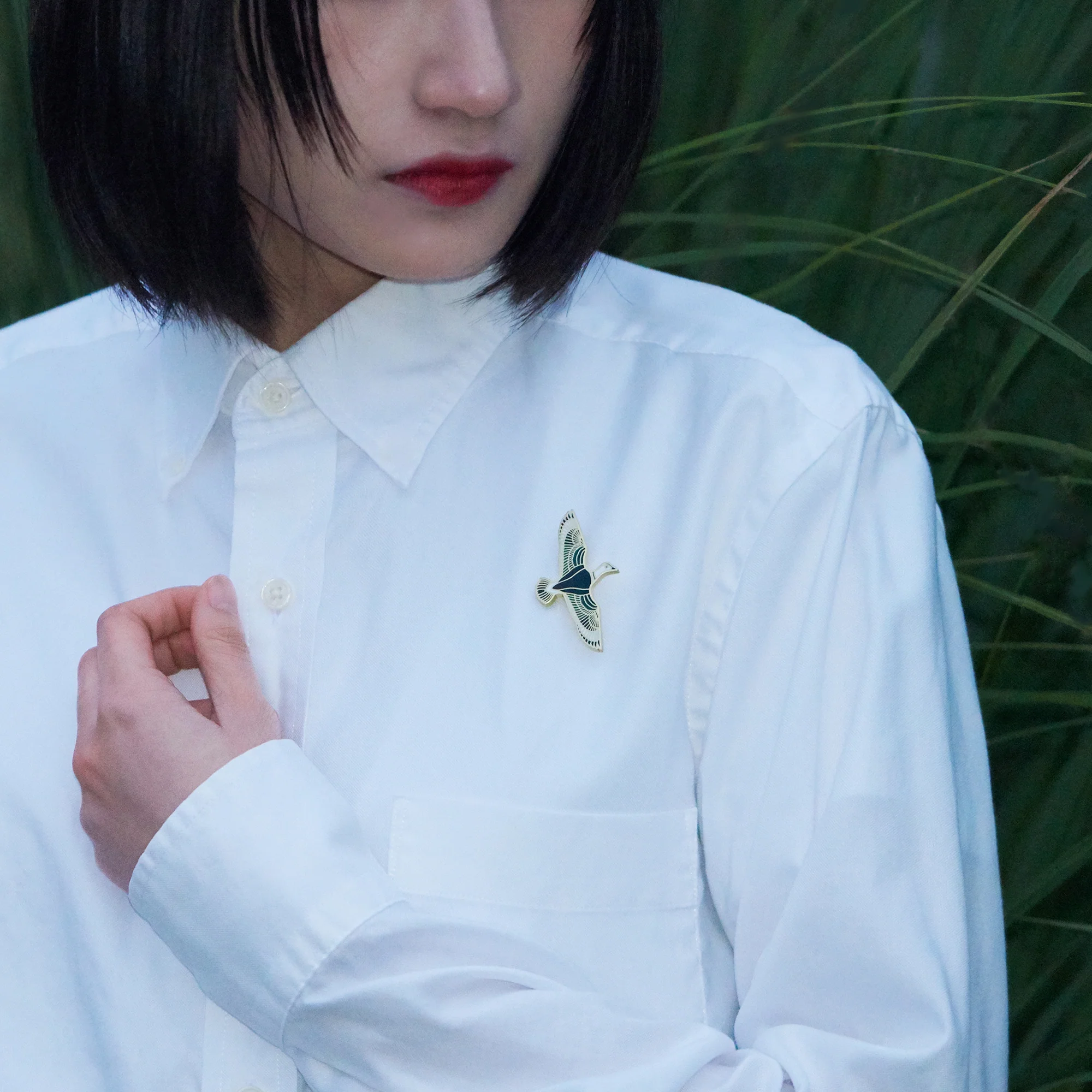 daparo Enamel Pins "Cotton Pygmy Goose" - Image 4