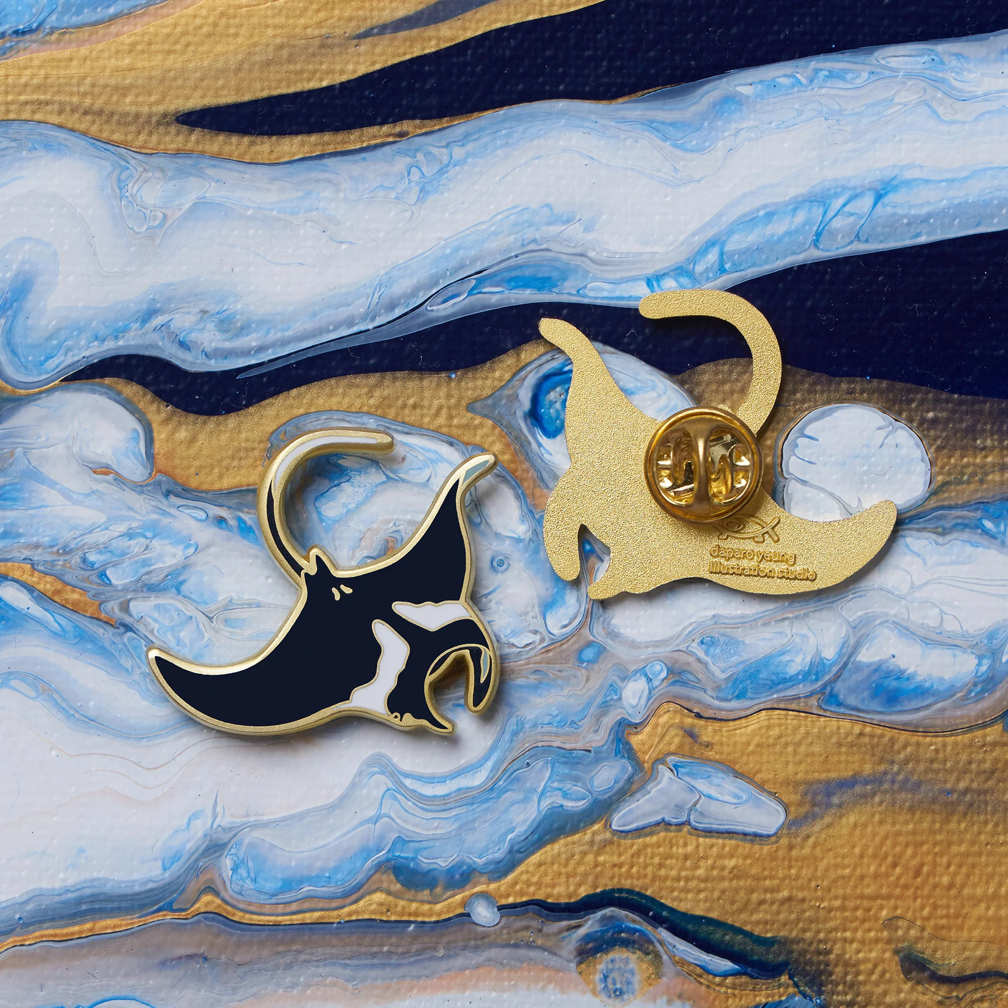 daparo Enamel Pins "Giants of the Deep" - Image 3