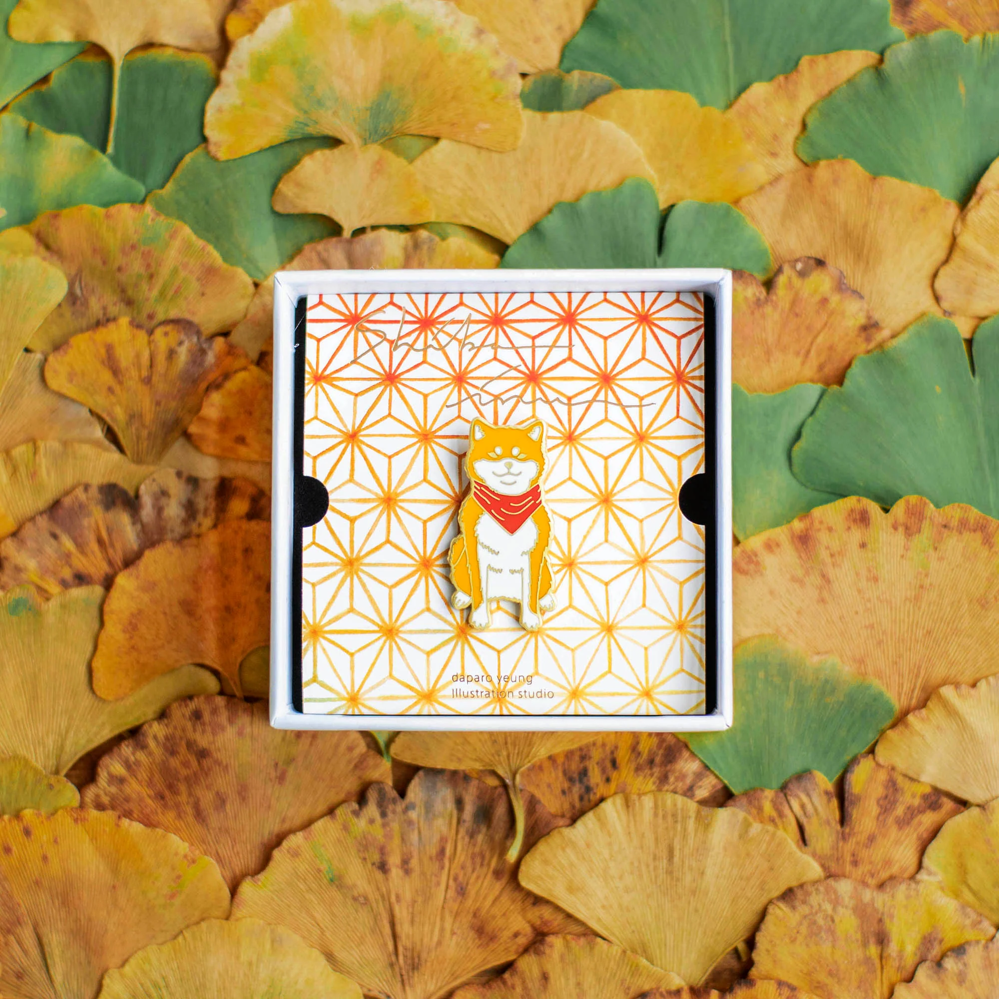 daparo Enamel Pins "Shiba Inu" - Image 3