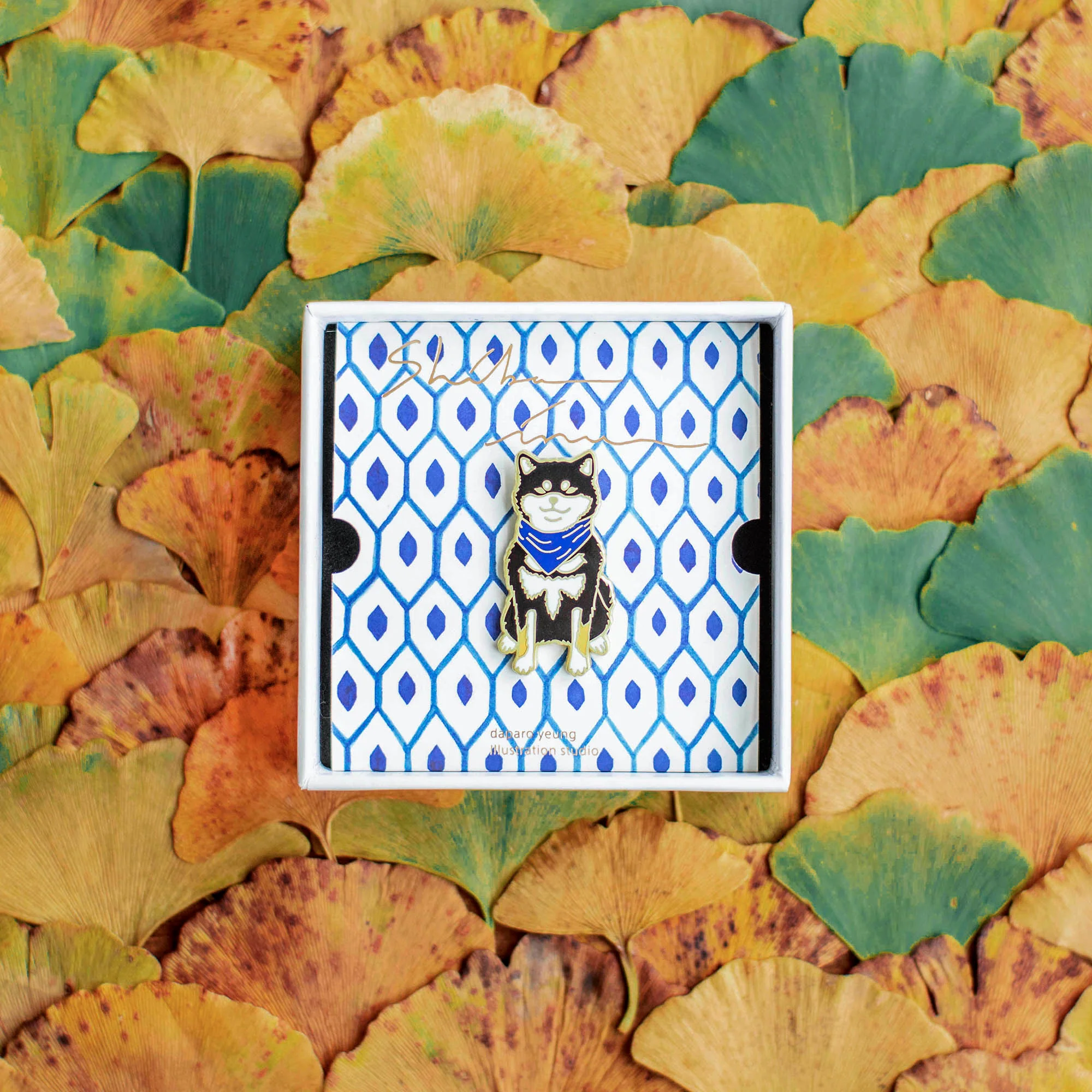 daparo Enamel Pins "Shiba Inu" - Image 4