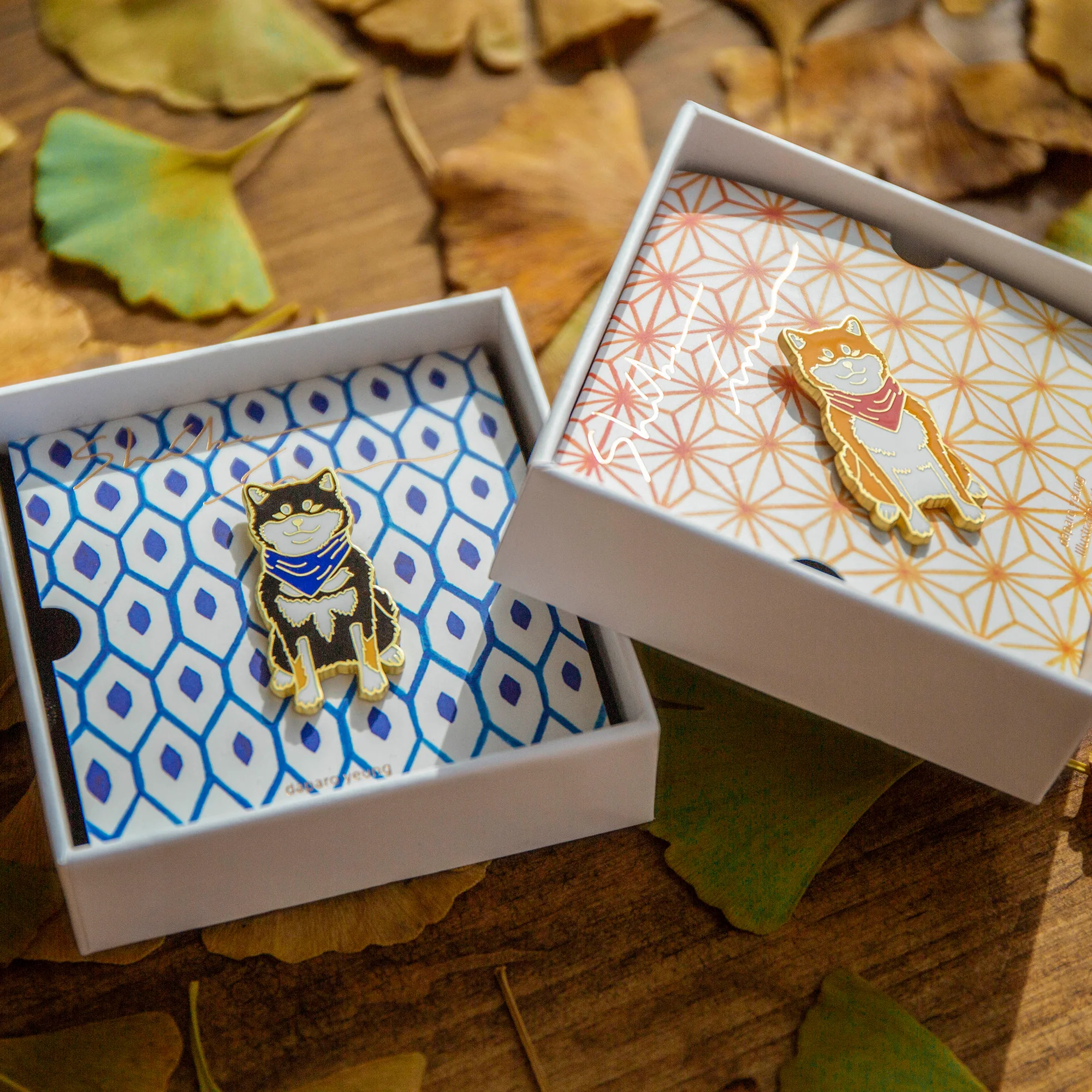 daparo Enamel Pins "Shiba Inu" - Image 5