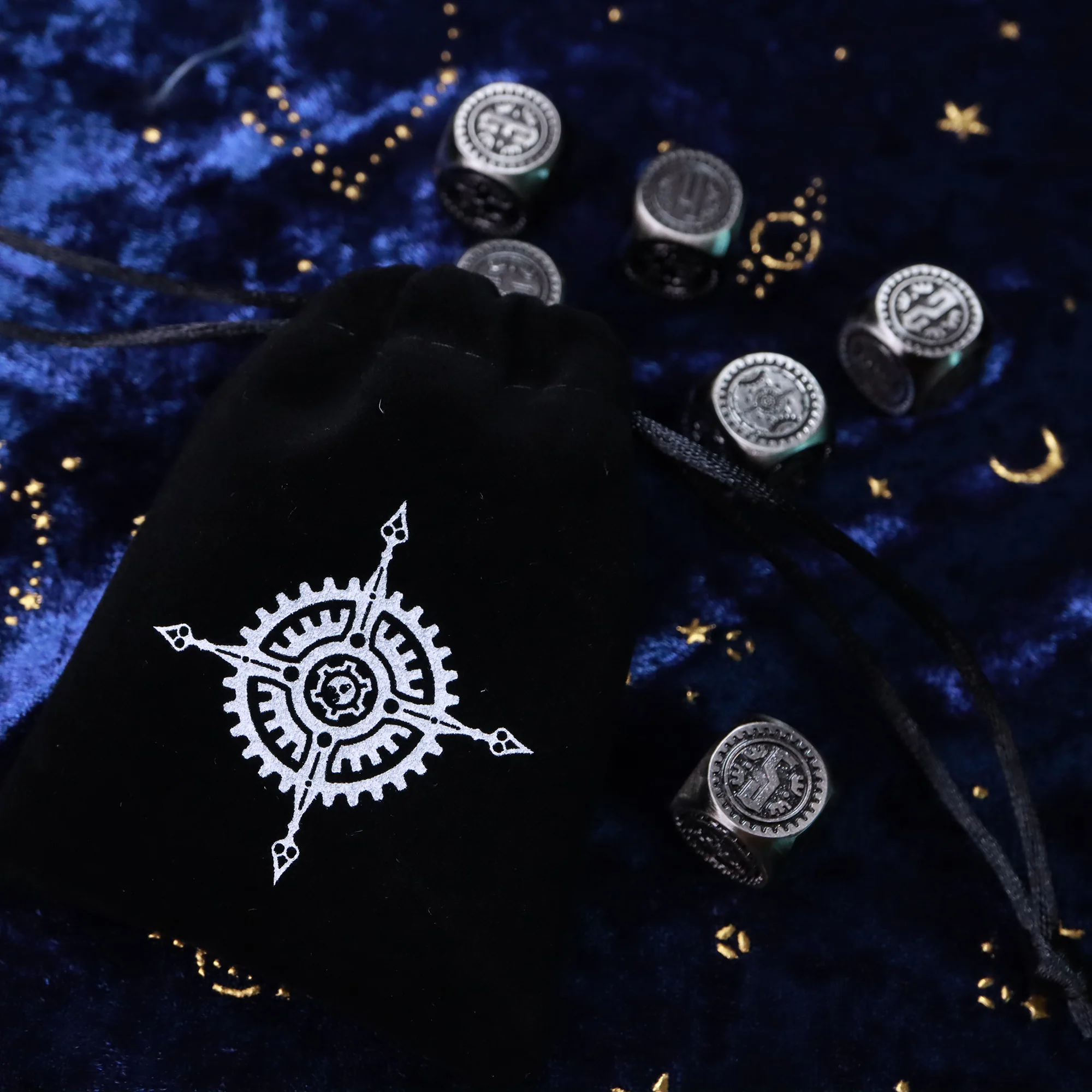 Dreamgear Steampunk D6 Metal Dice - Image 4