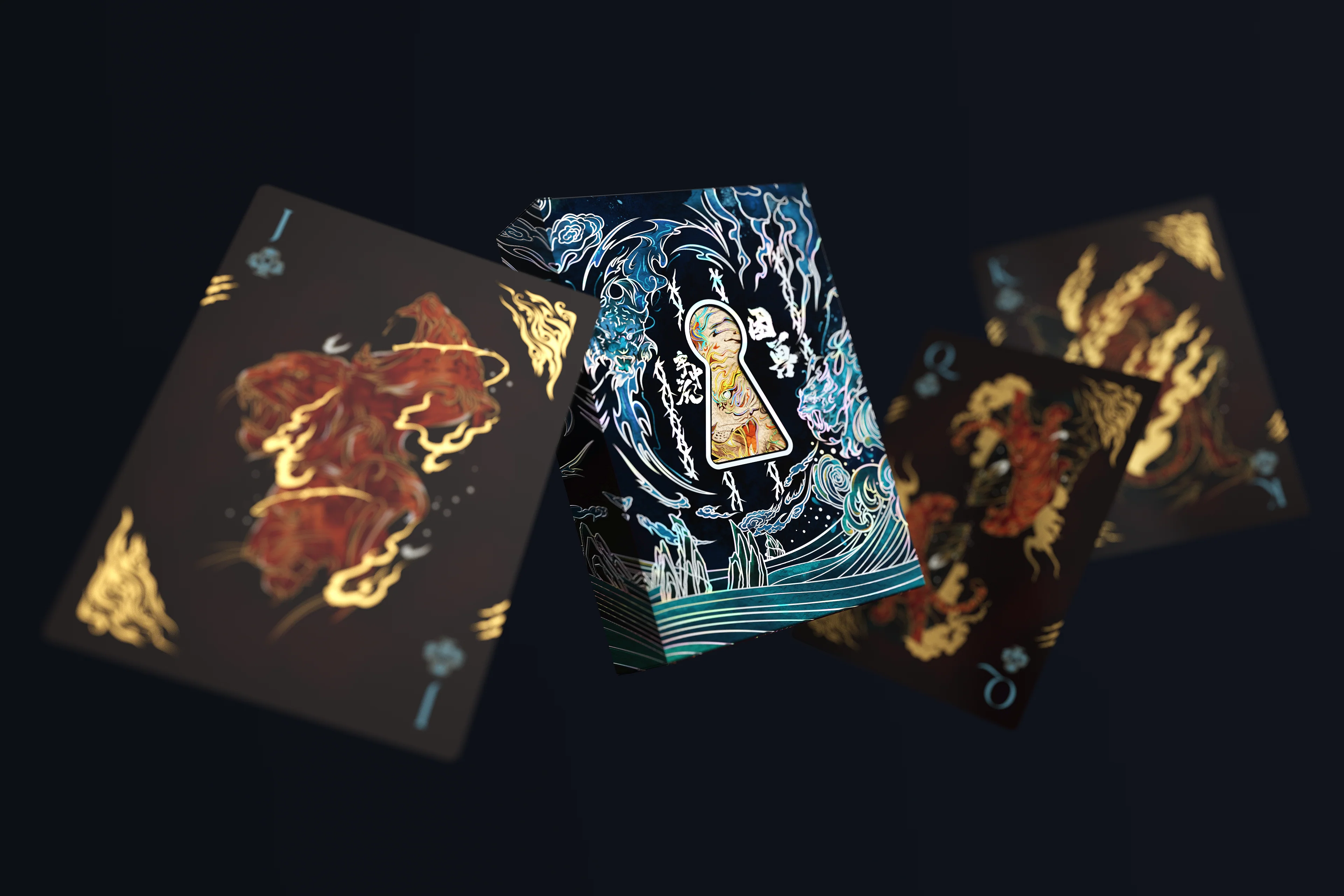 Imprisoned Tiger Playing Card Gift Set - Image 3