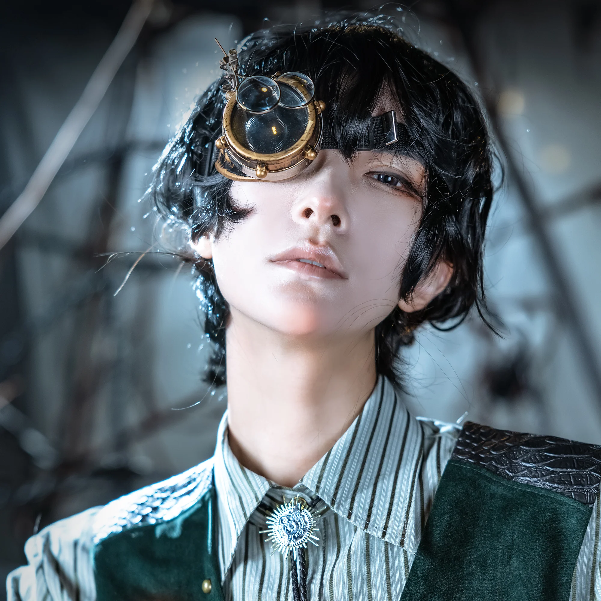 Lord of Mysteries Amon Series Handcrafted Steampunk Monocle - Image 3