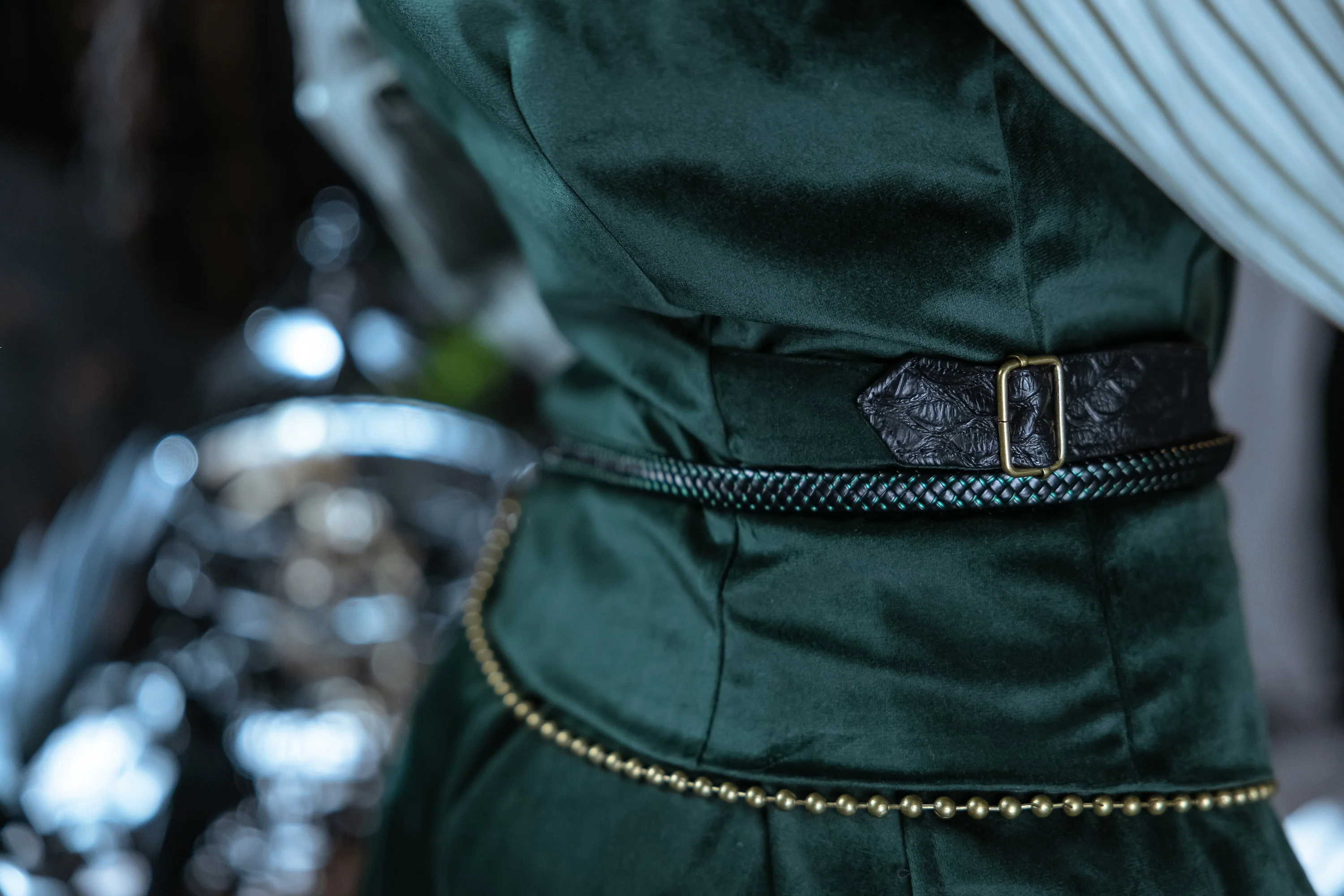 Lord of Mysteries Amon Series Handcrafted Steampunk Waist Chain - Image 4