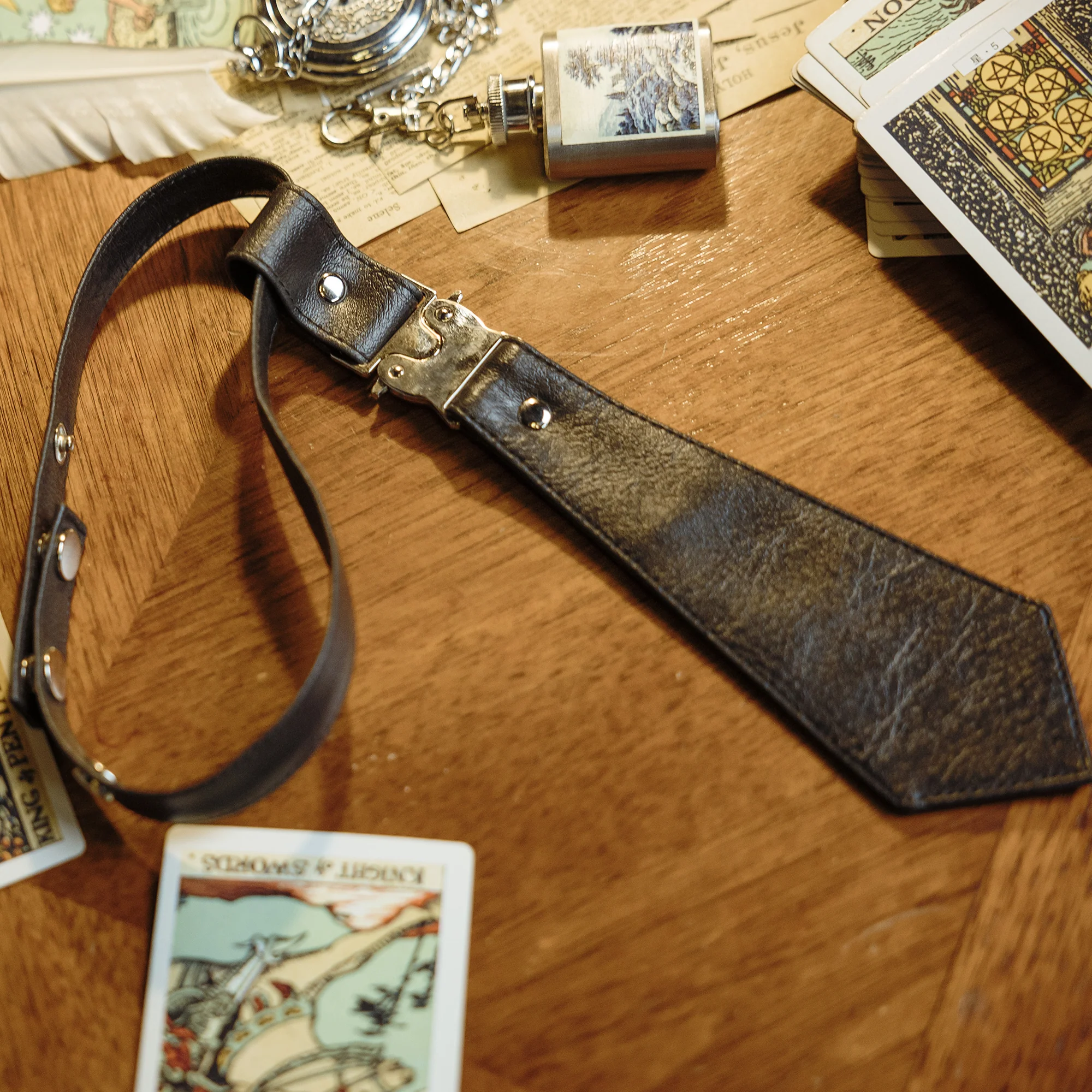 Lord of Mysteries Klein Series Handcrafted Steampunk Neck Strap Tie - Image 3