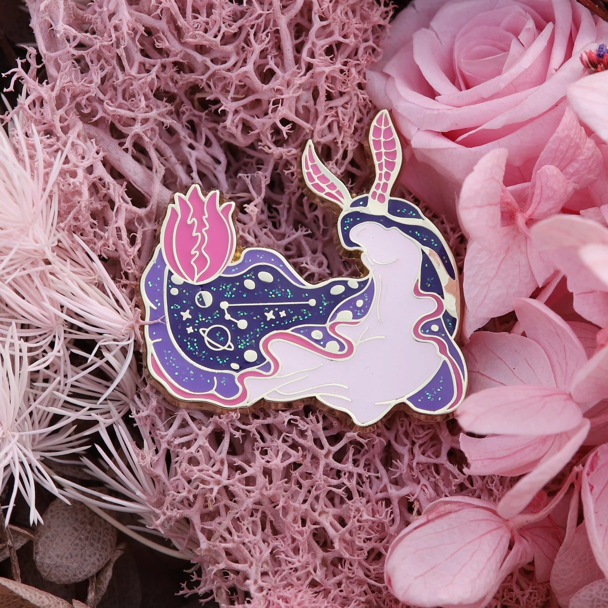 Marine Zodiac Enamel Pins - Image 4