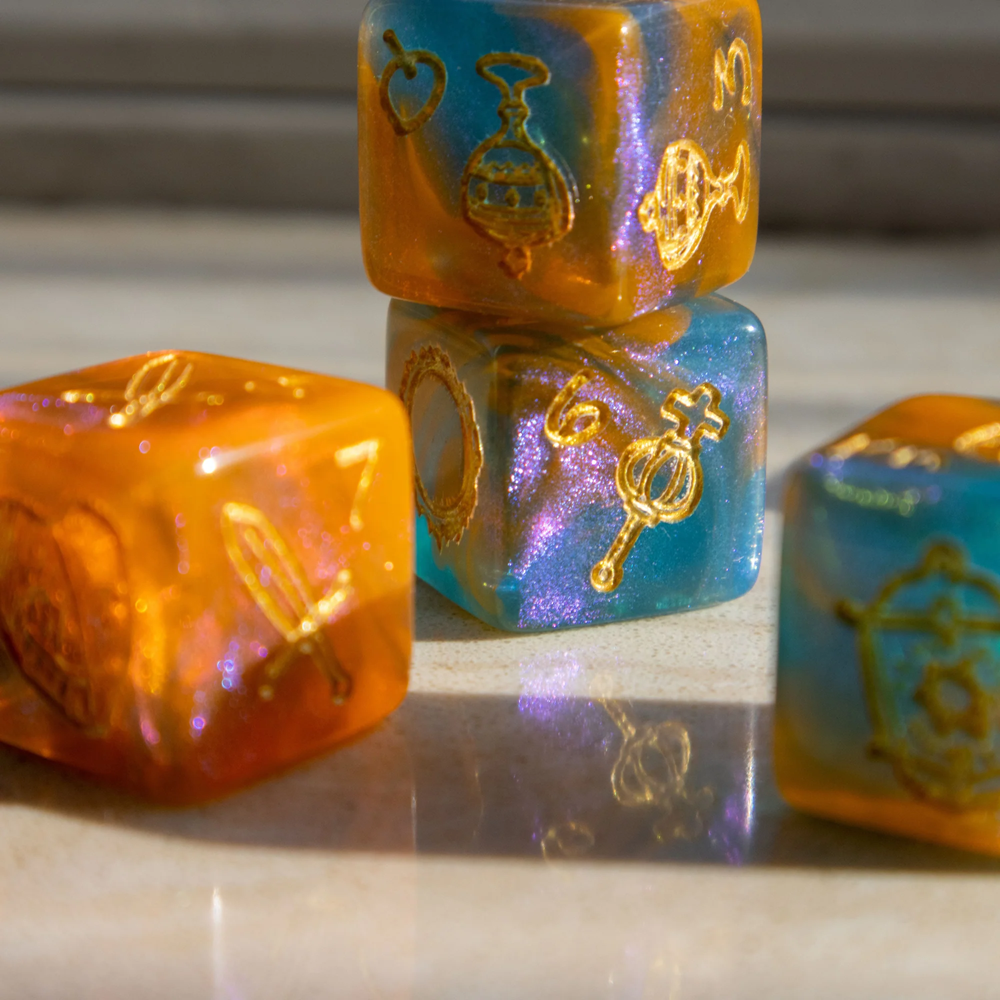 Ragnarok Tarot Dice "Twilight Love" - Image 3