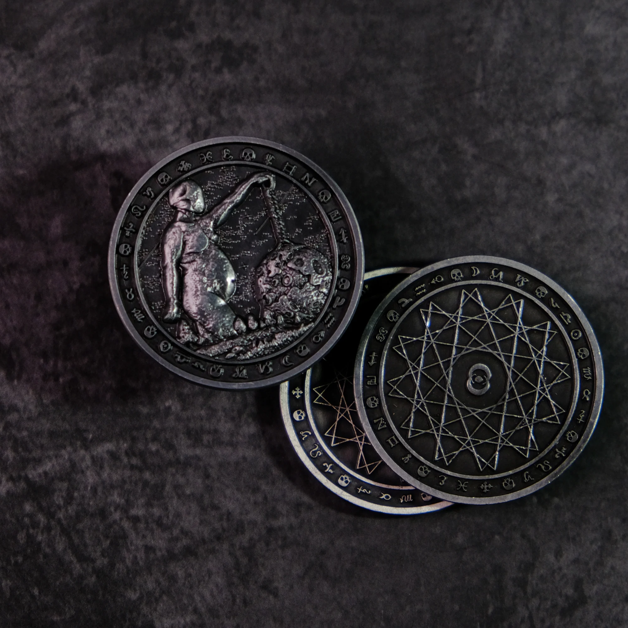 Shadowborn Dark Fantasy Collectible Metal Coins - Image 4