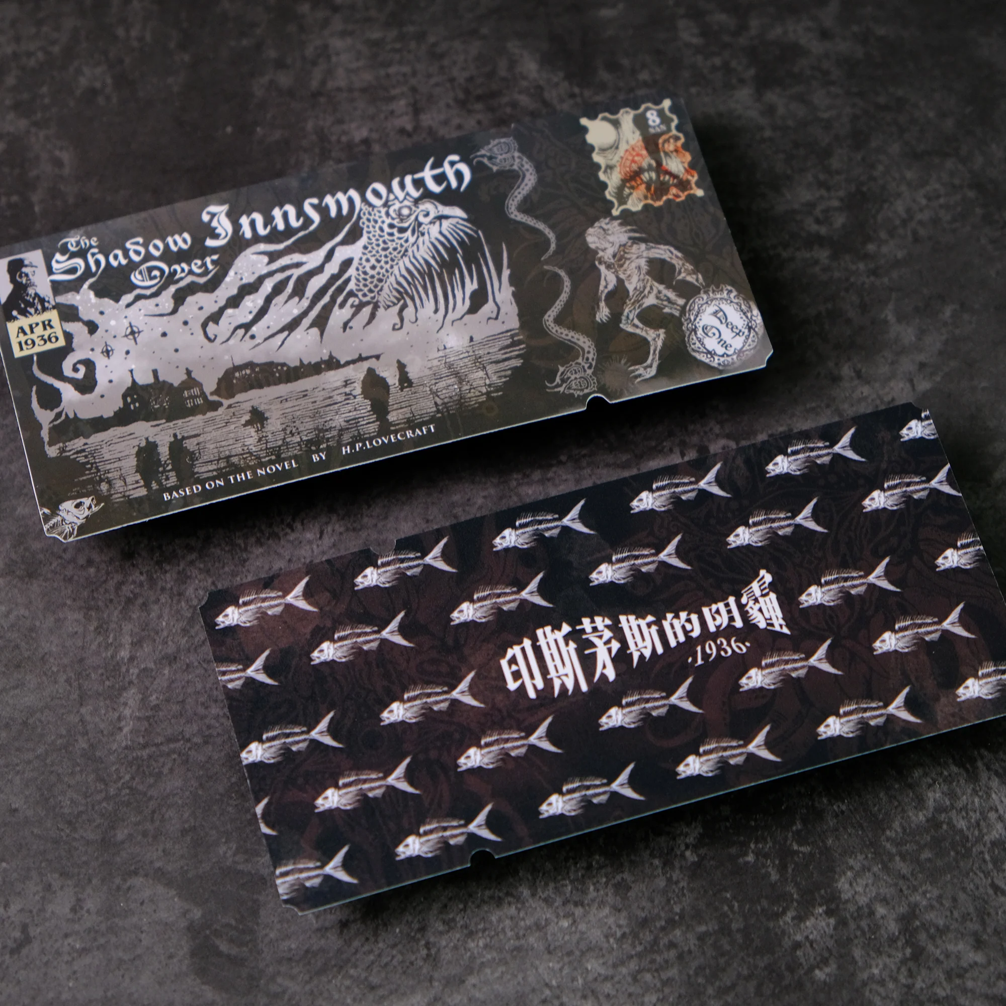 Stargazers Mirage Cthulhu Mythos PVC Ticket Bookmarks - Image 10