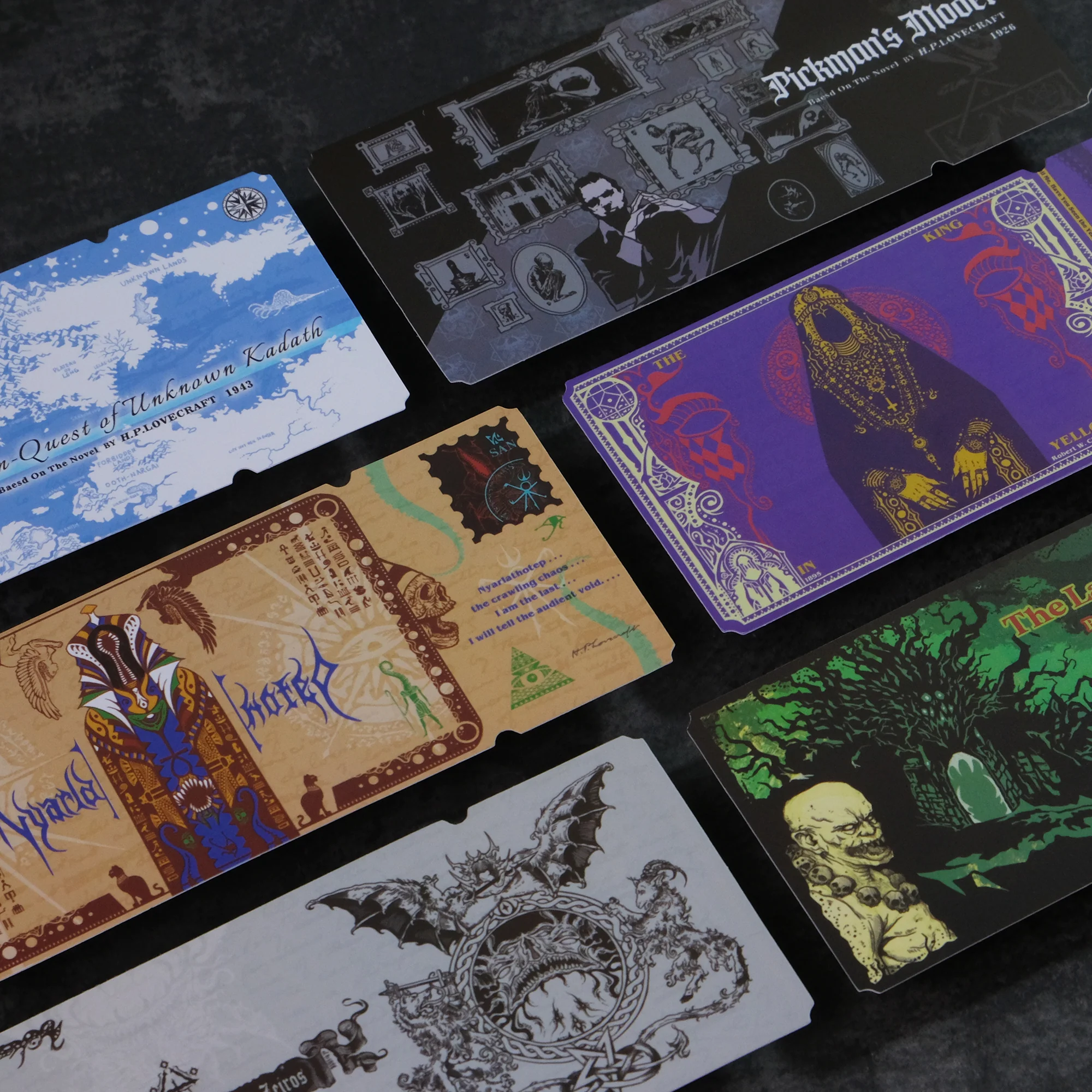 Stargazers Mirage Cthulhu Mythos PVC Ticket Bookmarks - Image 15