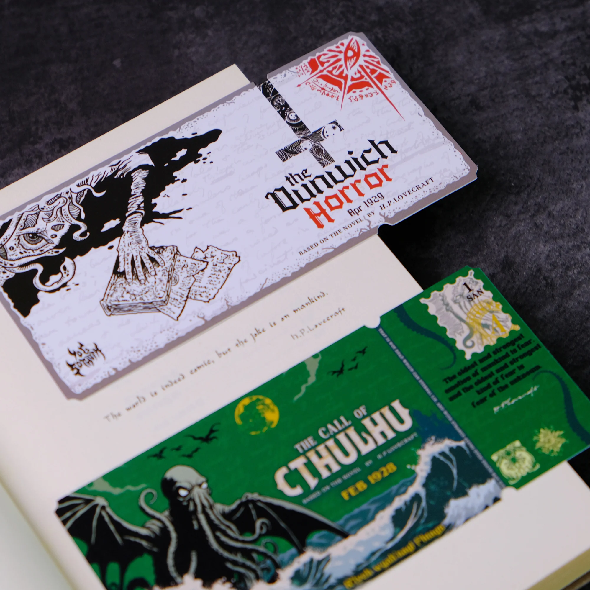 Stargazers Mirage Cthulhu Mythos PVC Ticket Bookmarks - Image 5