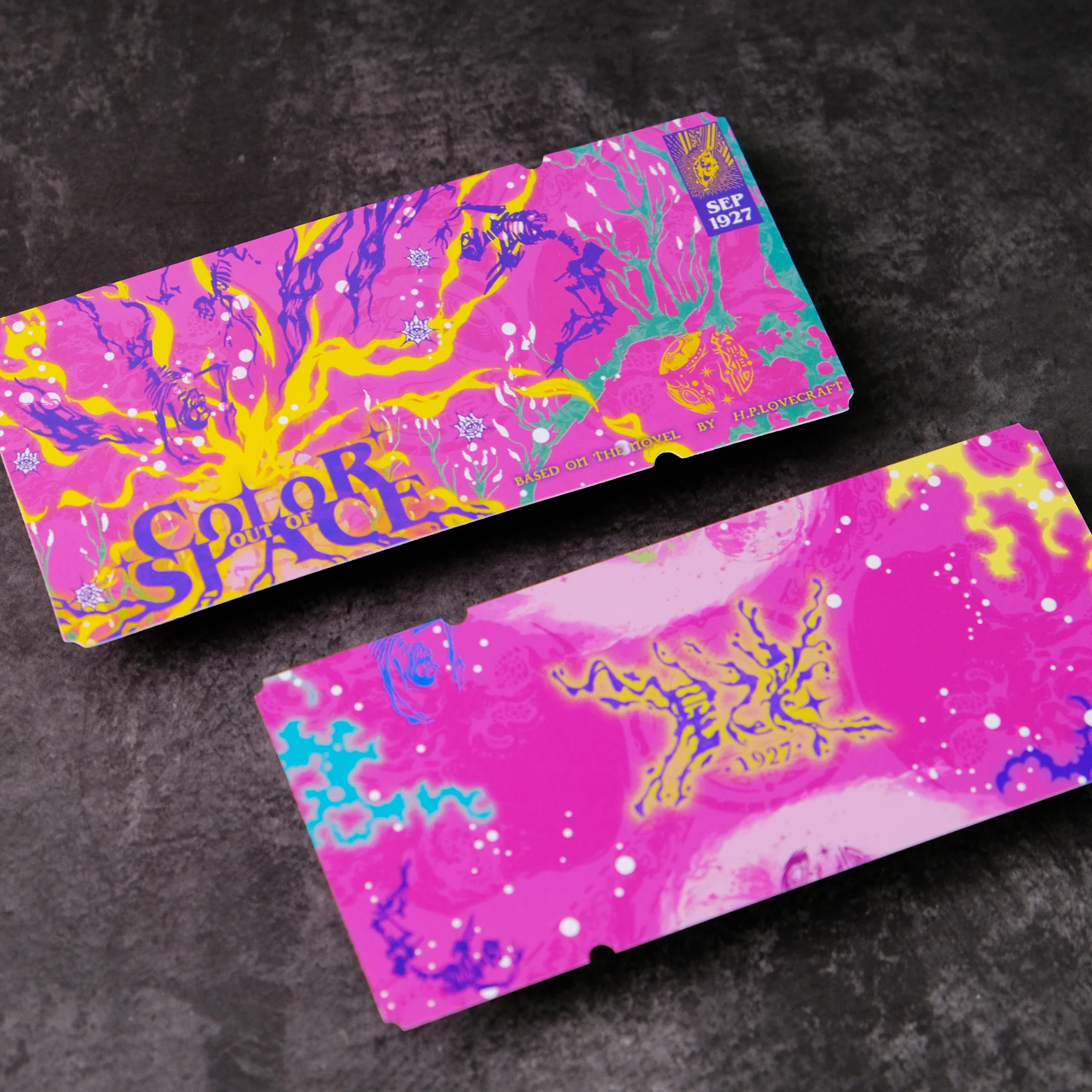 Stargazers Mirage Cthulhu Mythos PVC Ticket Bookmarks - Image 6