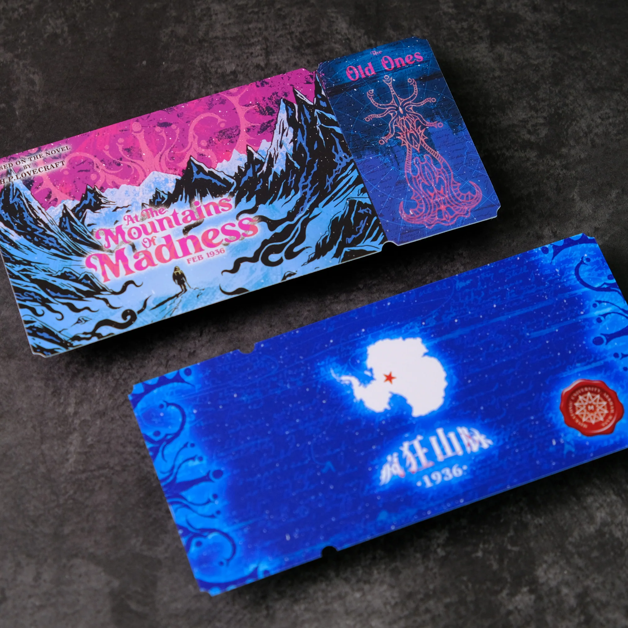 Stargazers Mirage Cthulhu Mythos PVC Ticket Bookmarks - Image 9