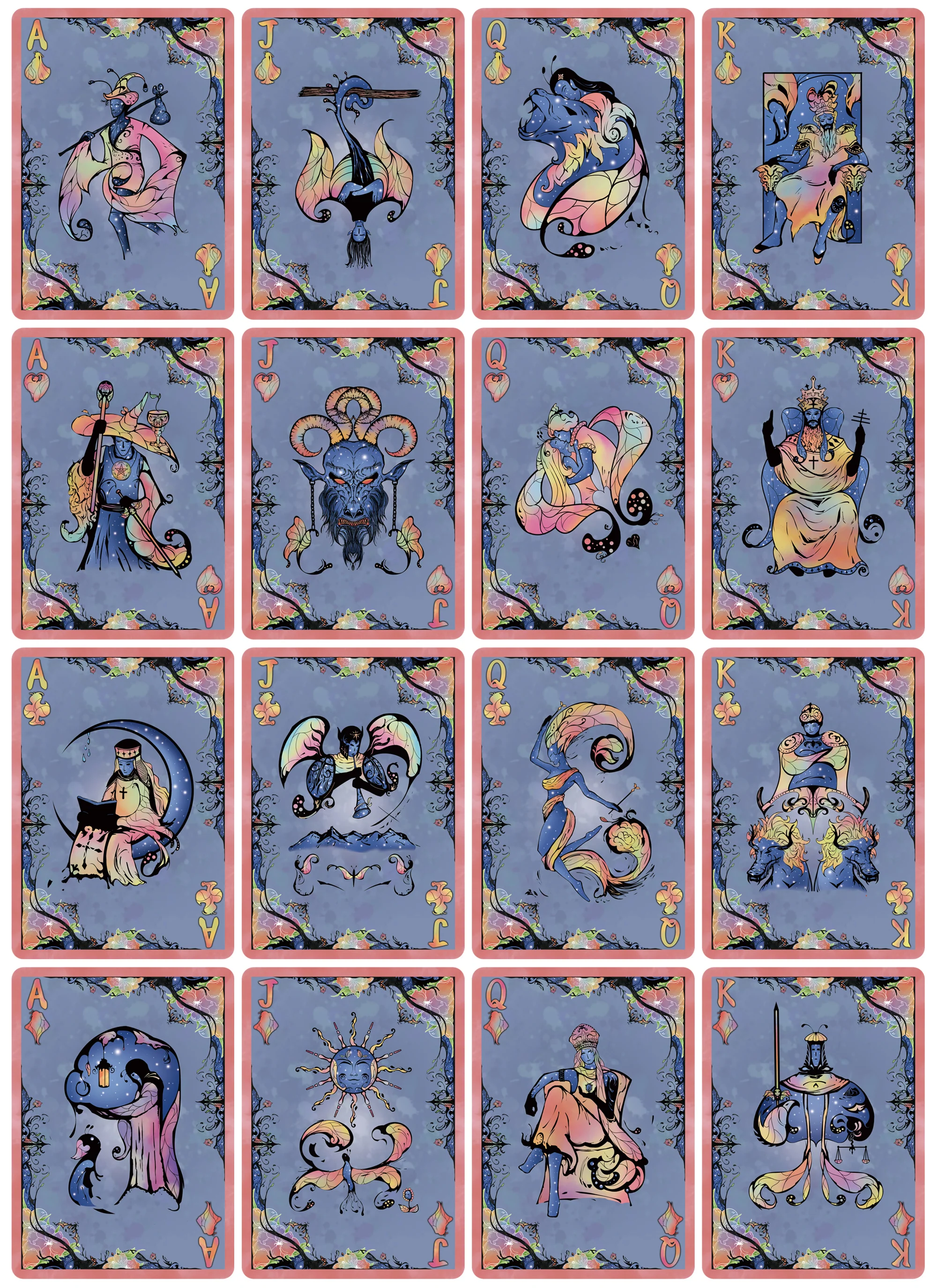 Starlight Butterfly Playing Cards - Image 5