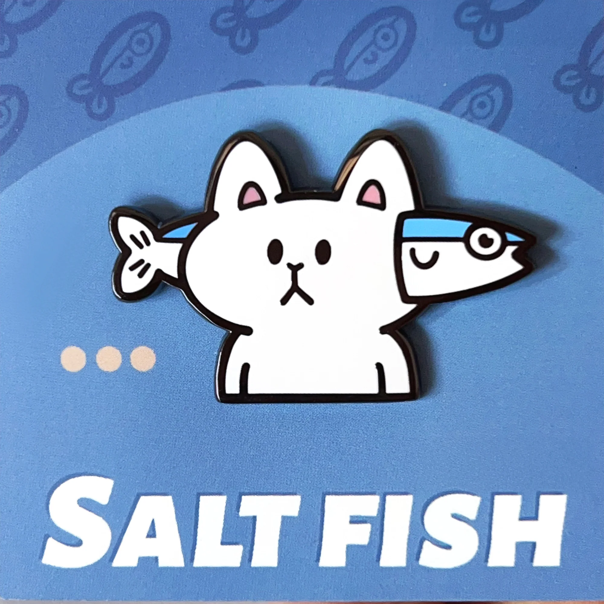 Stop! Mini Planet Enamel Pins Chill Cat Series - Image 10