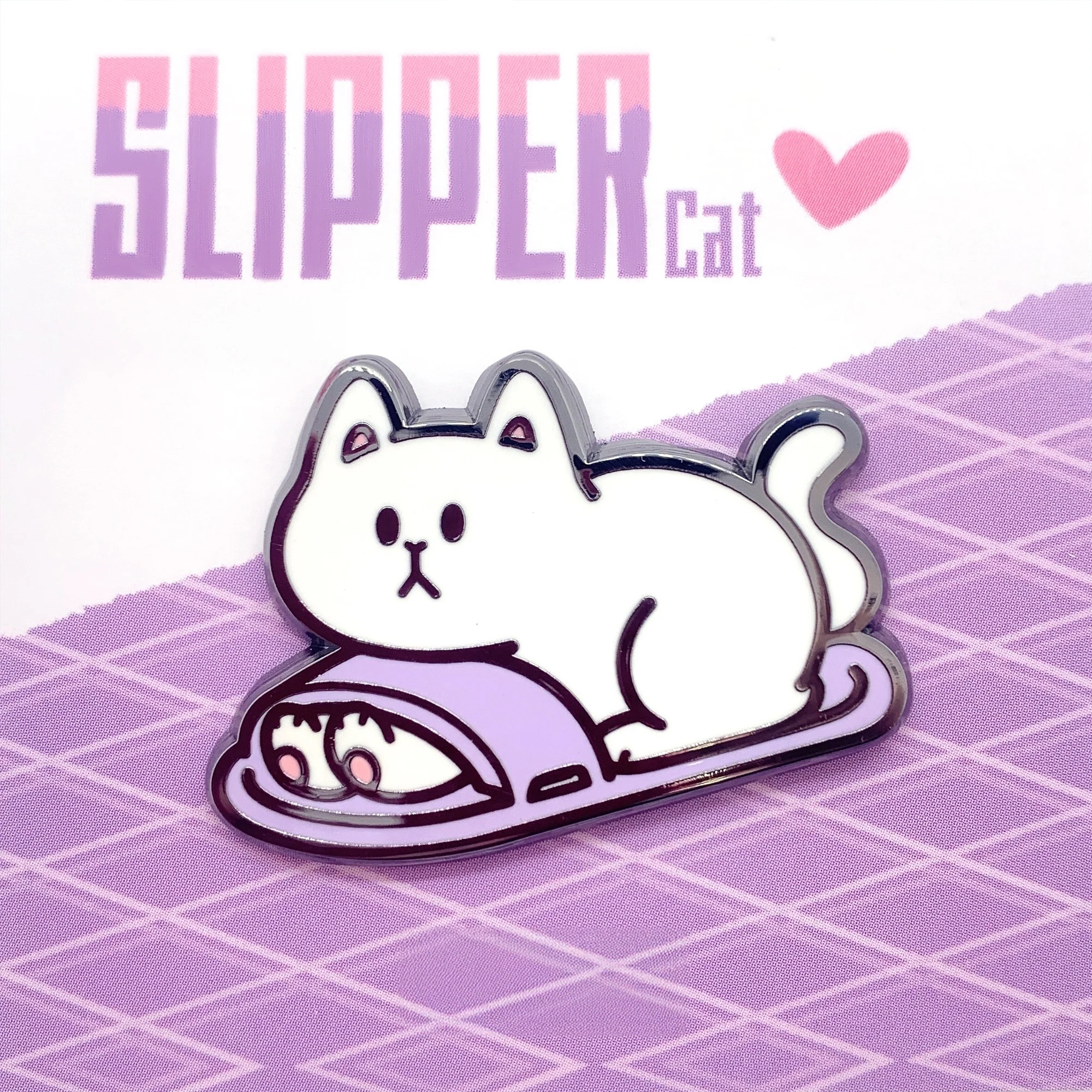 Stop! Mini Planet Enamel Pins Chill Cat Series - Image 11