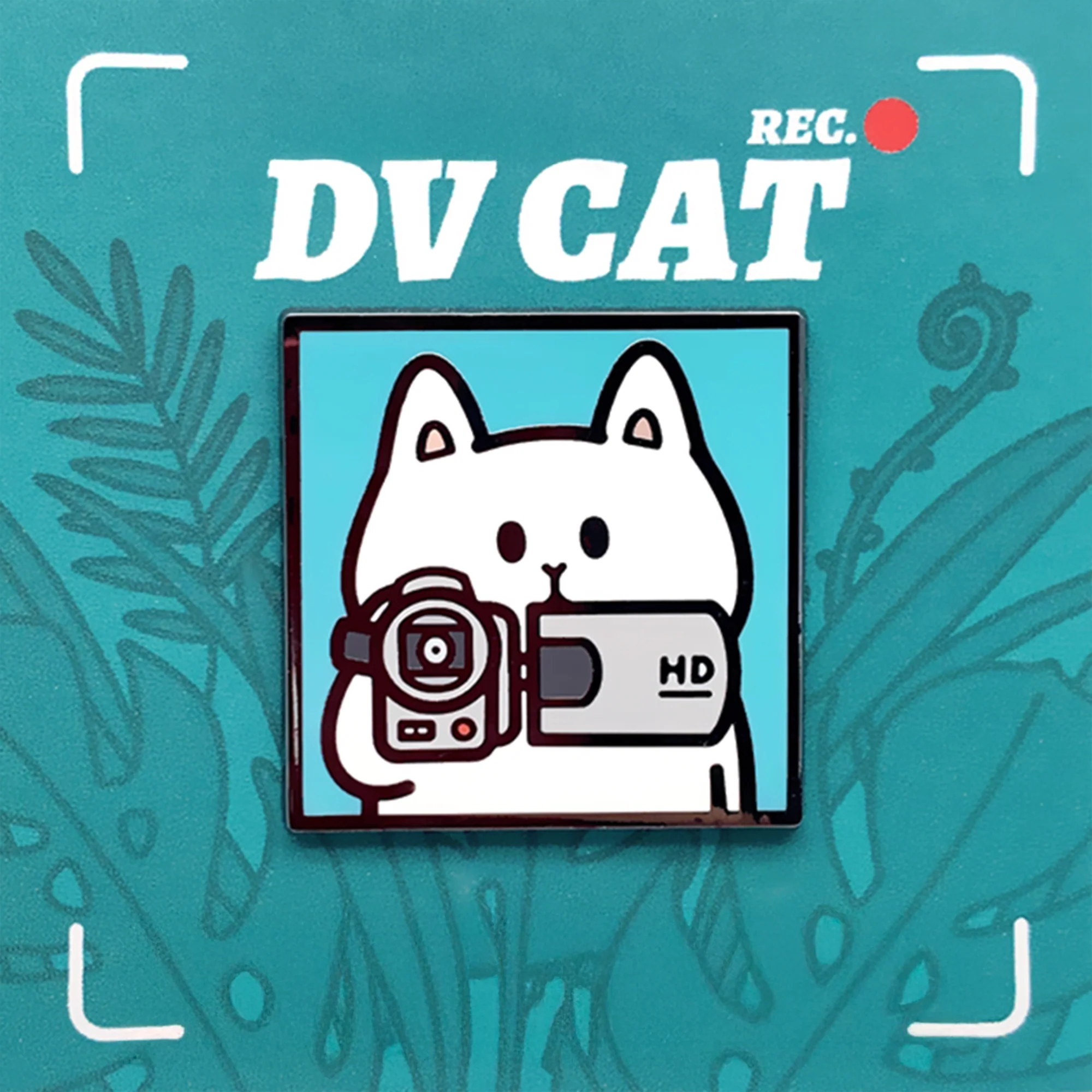 Stop! Mini Planet Enamel Pins Chill Cat Series - Image 5