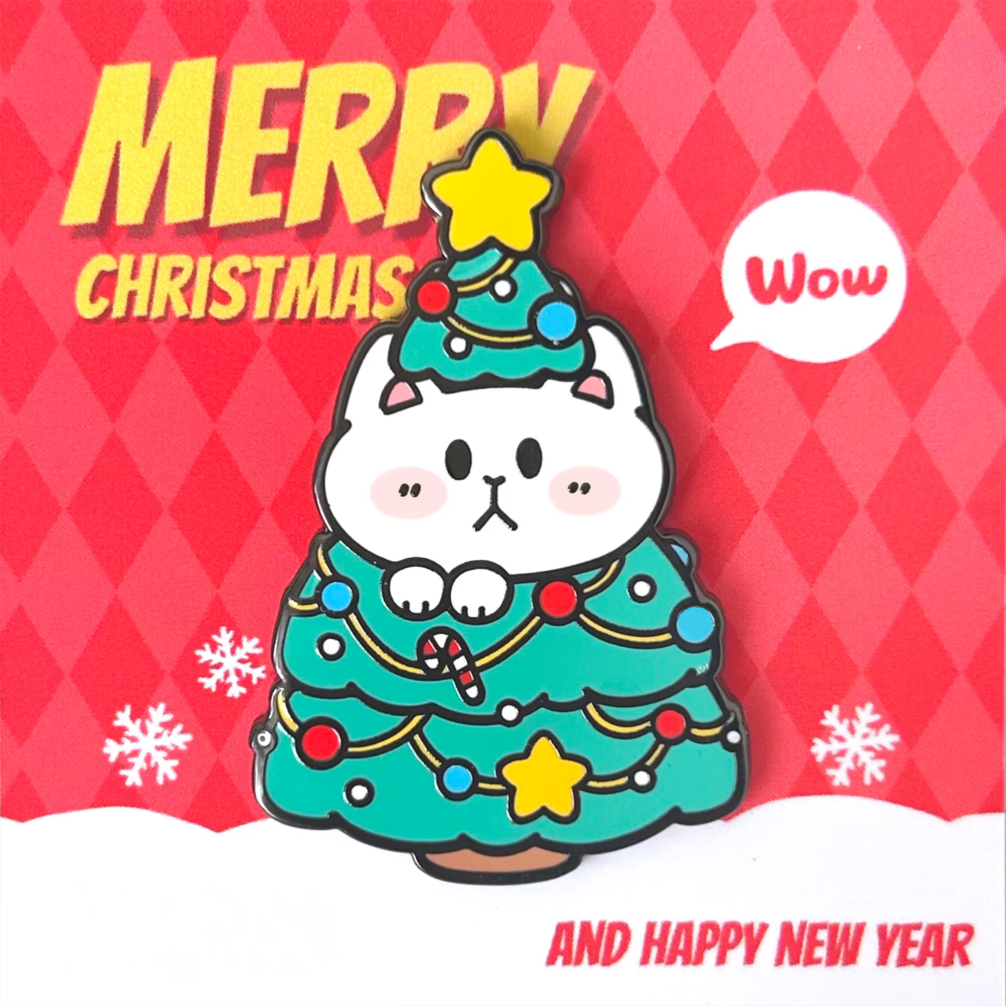 Stop! Mini Planet Enamel Pins Cosplay Cat Series - Image 3