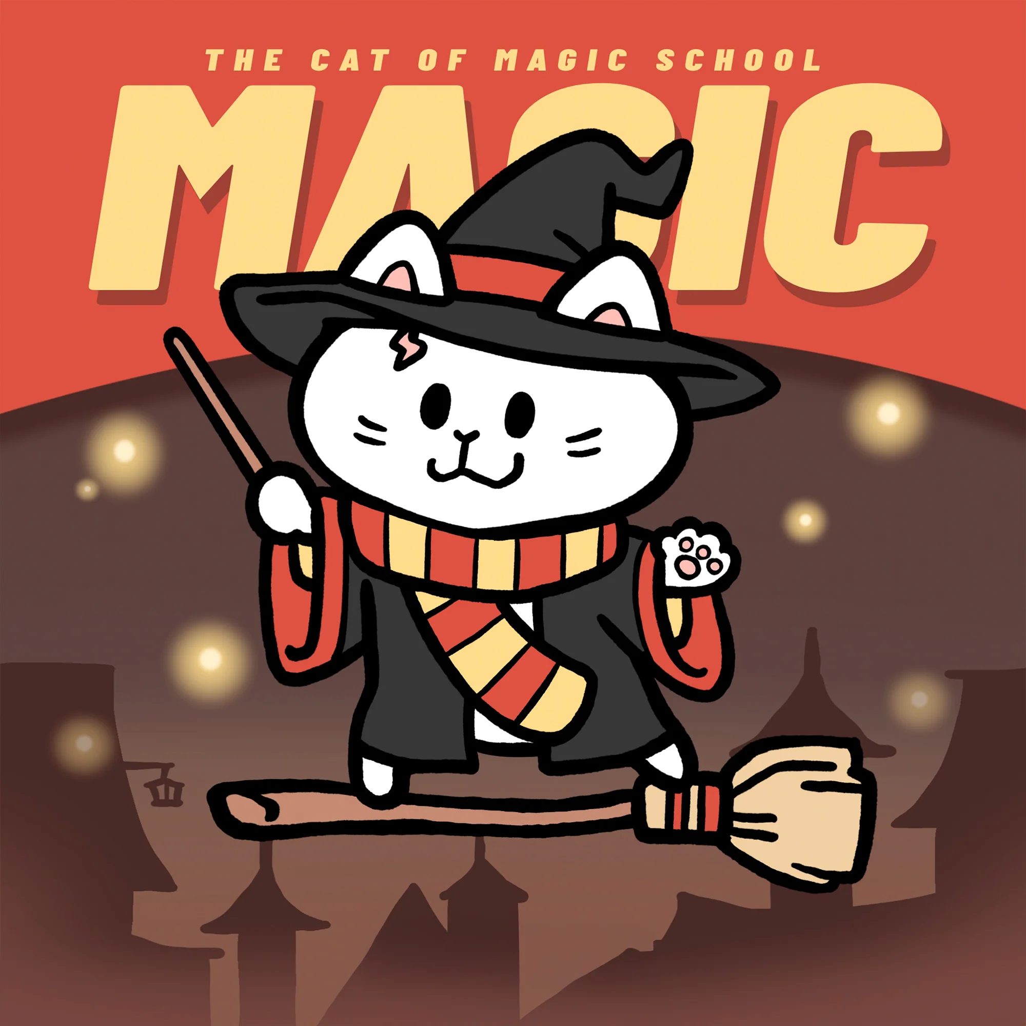 Stop! Mini Planet Enamel Pins Cosplay Cat Series - Image 4