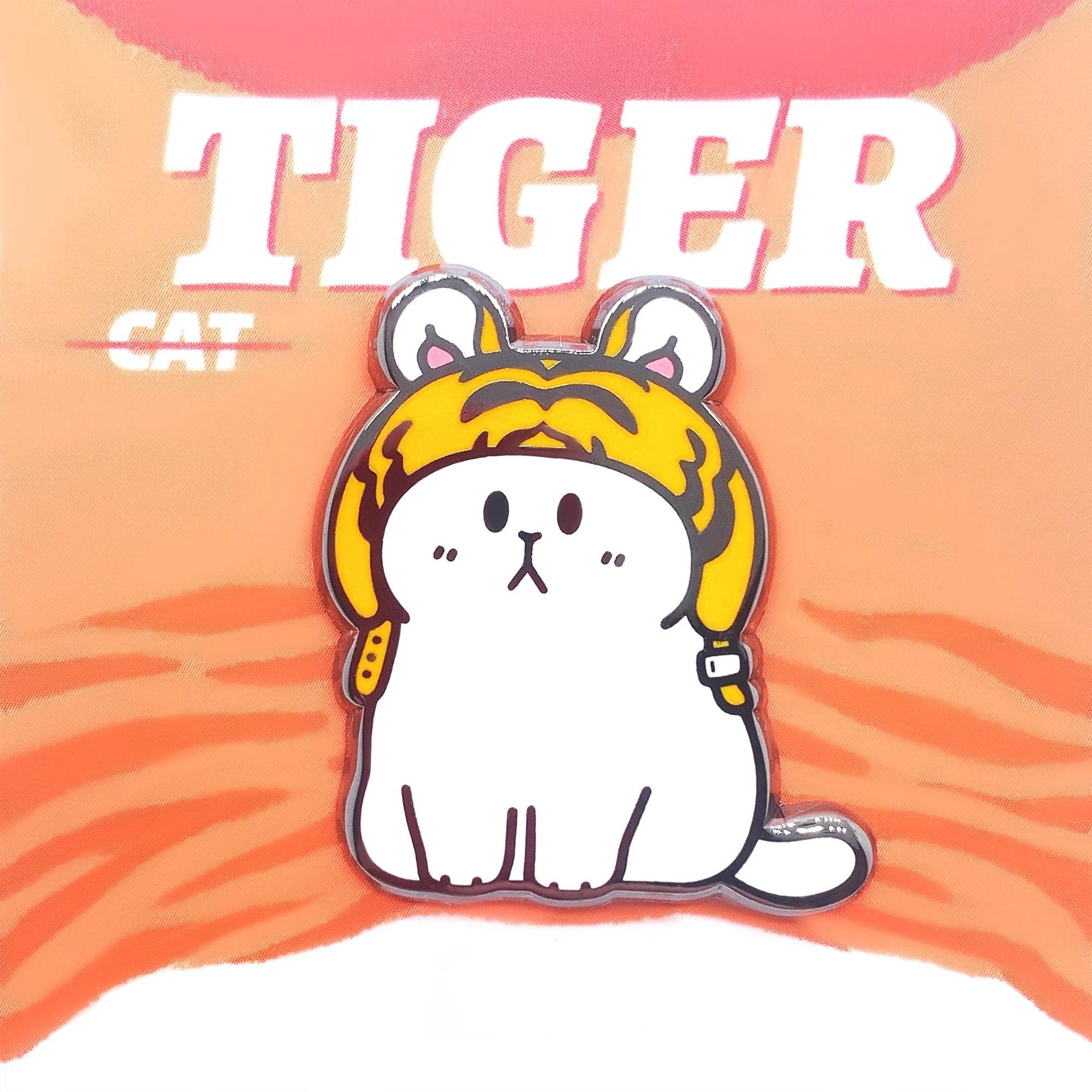 Stop! Mini Planet Enamel Pins Cosplay Cat Series - Image 6