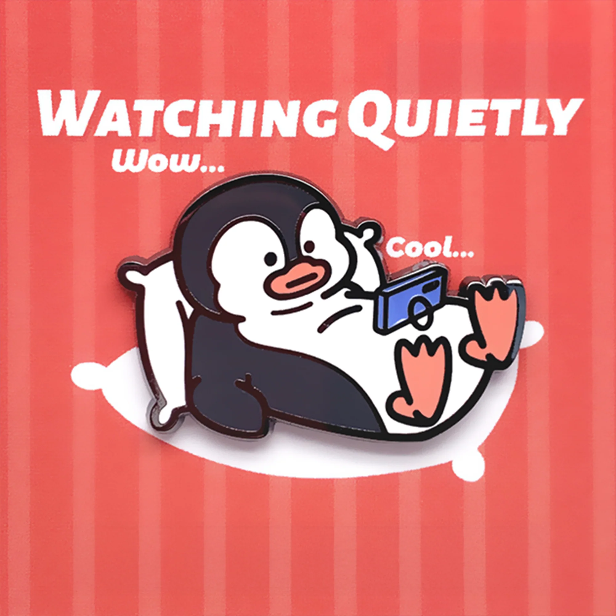 Stop! Mini Planet Enamel Pins Penguin Series - Image 11