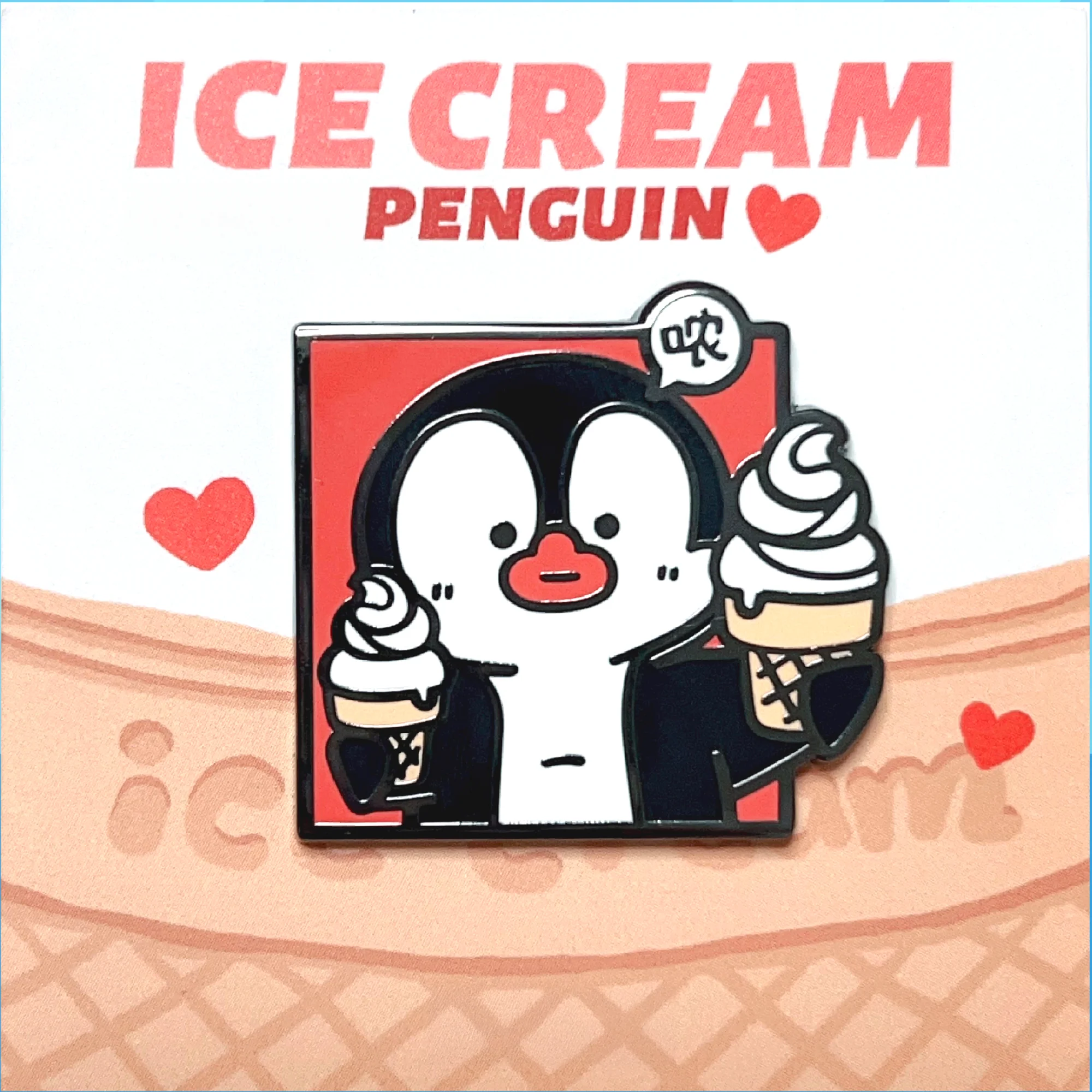 Stop! Mini Planet Enamel Pins Penguin Series - Image 6