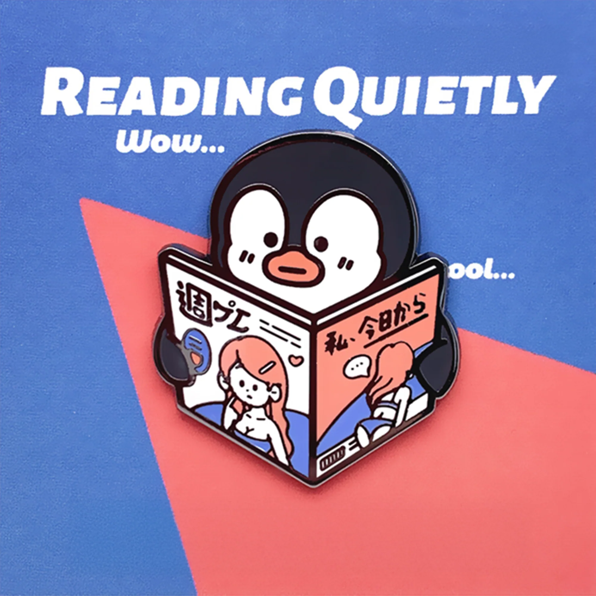 Stop! Mini Planet Enamel Pins Penguin Series - Image 9