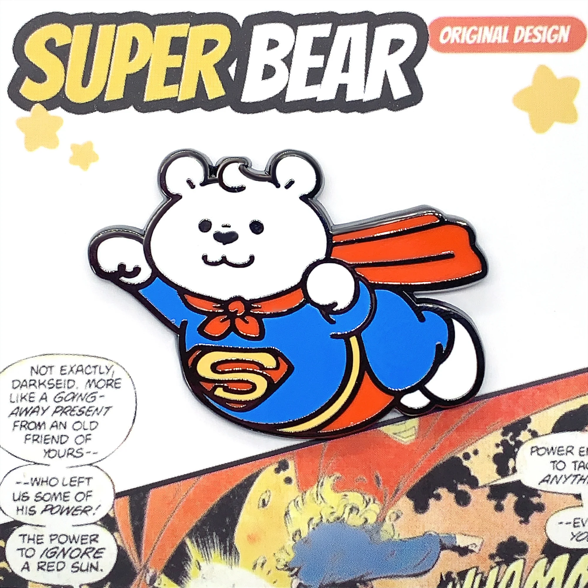 Stop! Mini Planet Enamel Pins Polar Bear Series - Image 11