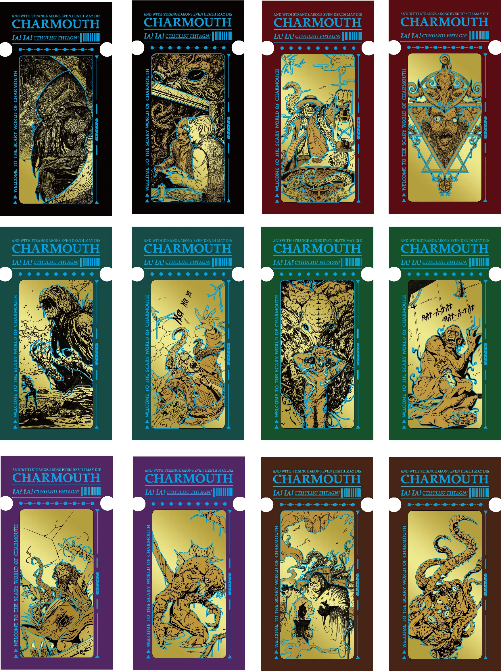 The Charmouth Horror Foil Bookmarks - Image 10