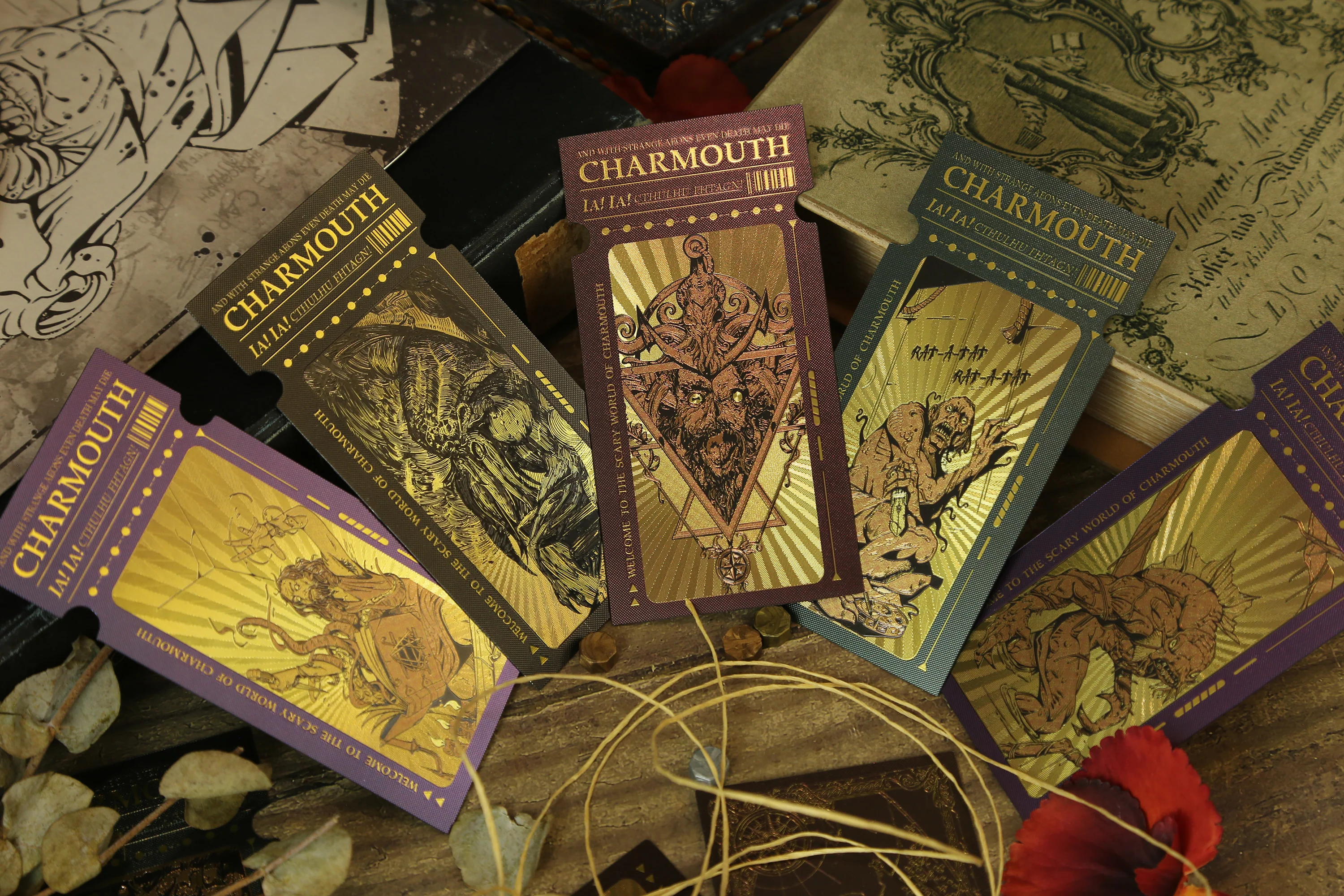 The Charmouth Horror Foil Bookmarks - Image 6