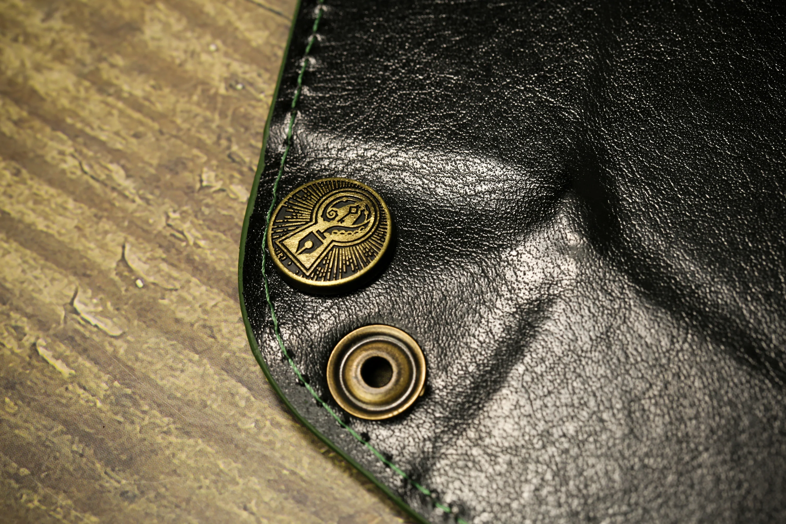 The Keeper of Arcane Lore Leather Dice Tray - Image 5