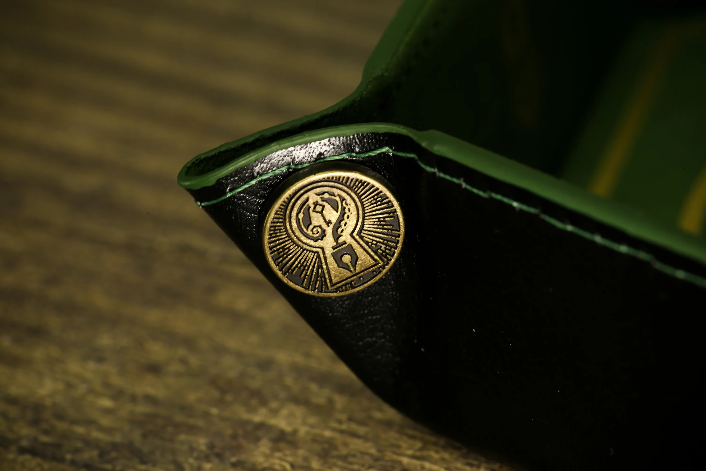 The Keeper of Arcane Lore Leather Dice Tray - Image 8