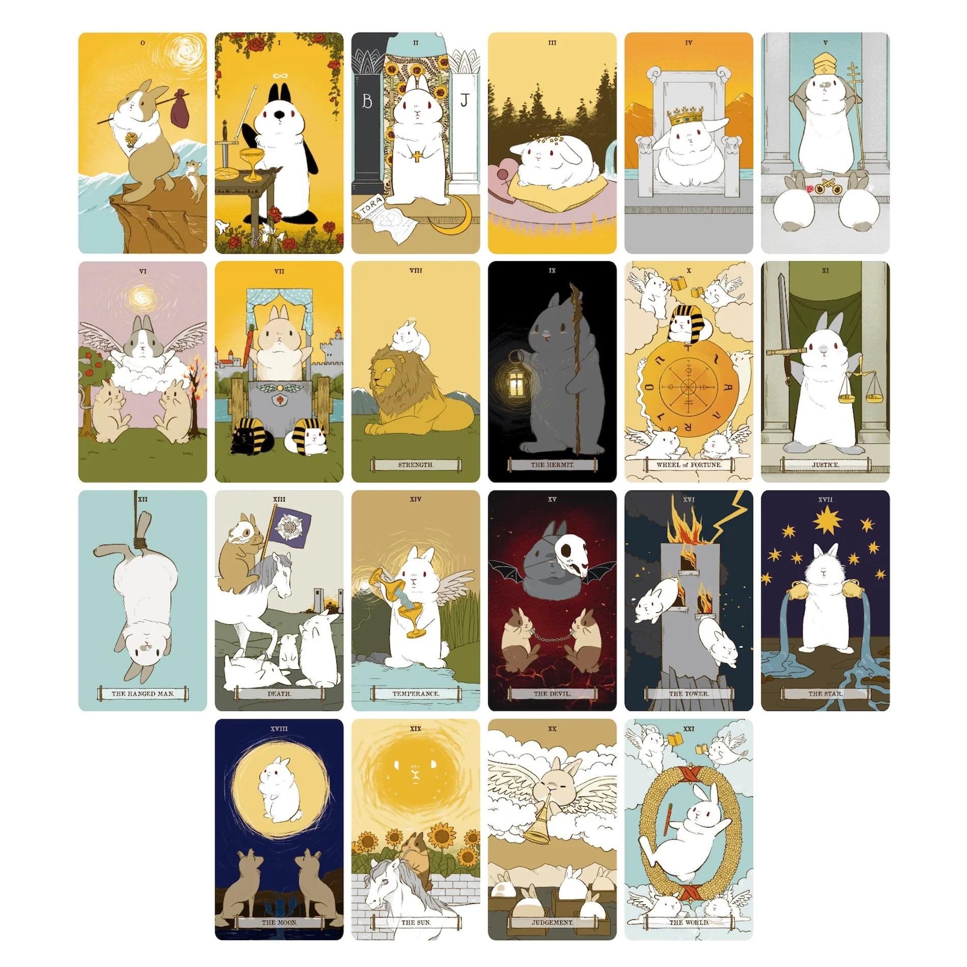 World of Bunnies Tarot - Image 15