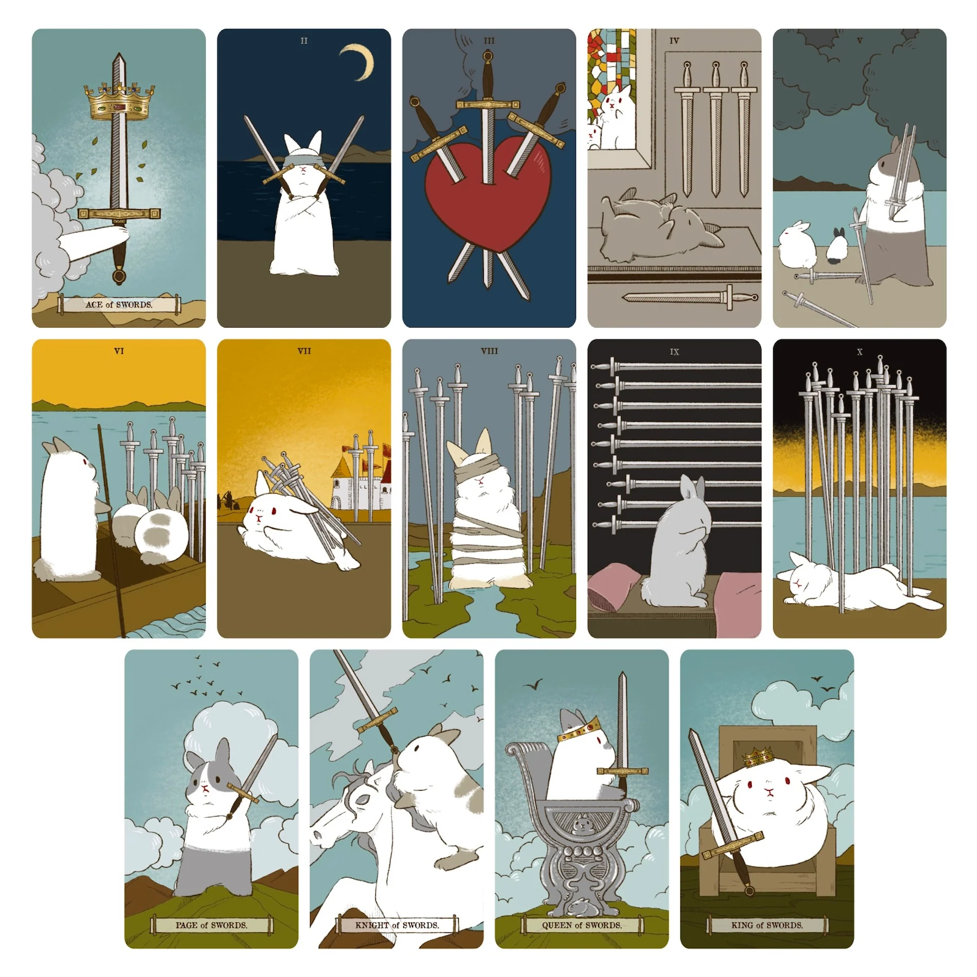 World of Bunnies Tarot - Image 19
